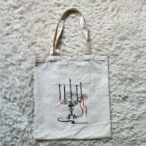Canvas Tote Bag with Artistic Design